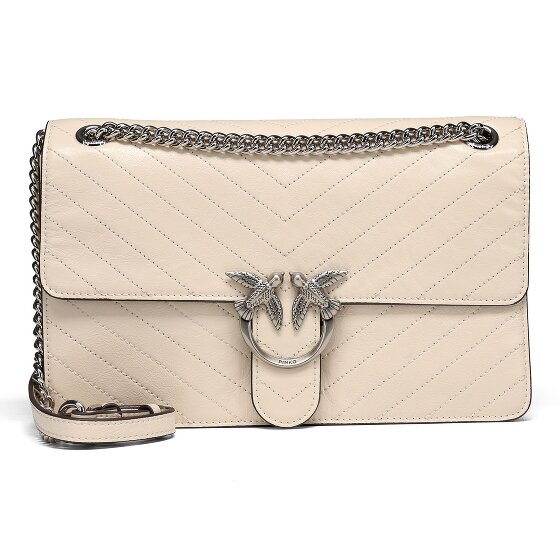 PINKO Love One Schultertasche Leder 26 cm