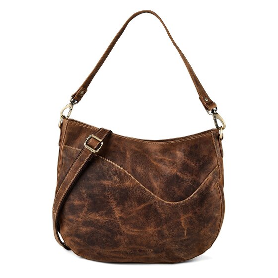 Greenburry Vintage Schultertasche Leder 37 cm