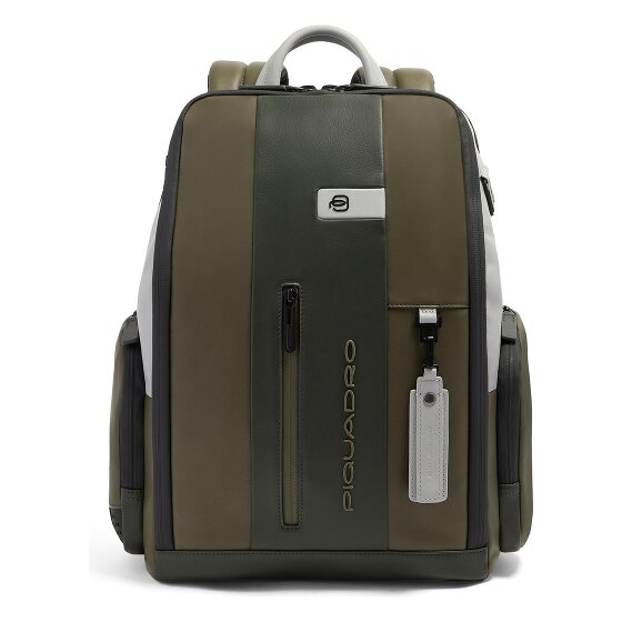 Piquadro Urban Daypack RFID Schutz Leder 46 cm Laptopfach