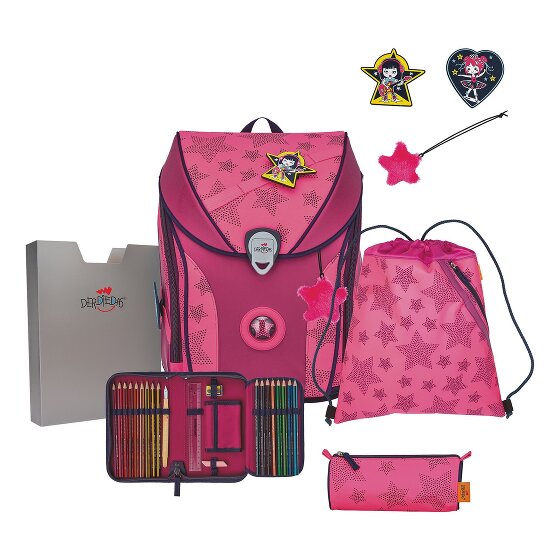 DerDieDas ErgoFlex Max Superflash Schulranzen-Set 5-teilig