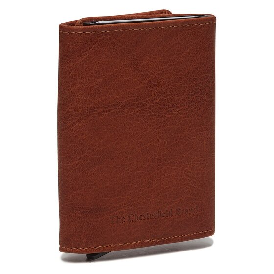 The Chesterfield Brand Paris Kreditkartenetui RFID Schutz Leder 7 cm