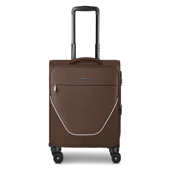 Stratic taska 4 Rollen Kabinentrolley S 55 cm mit Dehnfalte