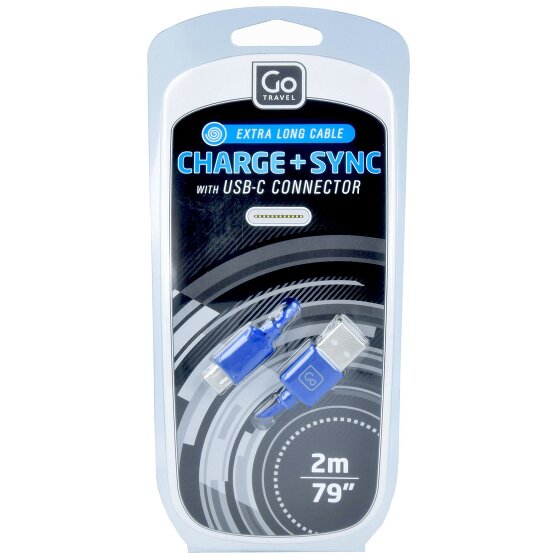 Go Travel USB-C Lade- und Sync-Kabel 200 cm