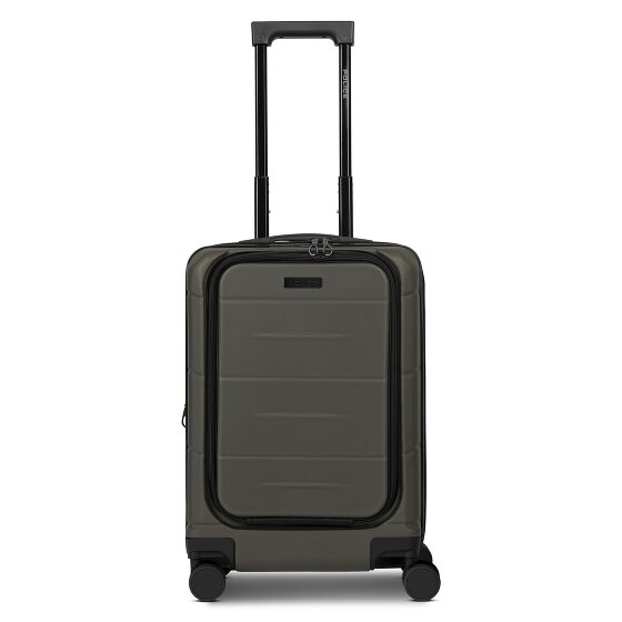 Police London 4 Rollen Kabinentrolley 55 cm Laptopfach mit Dehnfalte