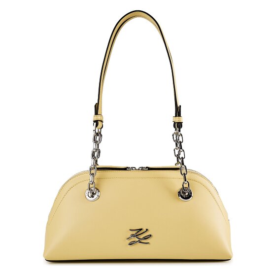 Karl Lagerfeld Autograph Schultertasche Leder 30 cm