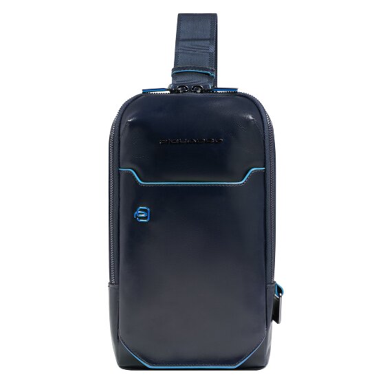 Piquadro Blue Square Umhängetasche Leder 28 cm