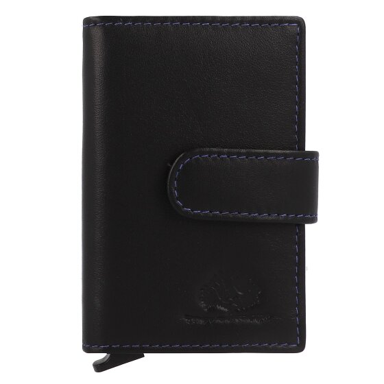 Greenburry Nappa Kreditkartenetui RFID Schutz Leder 7 cm