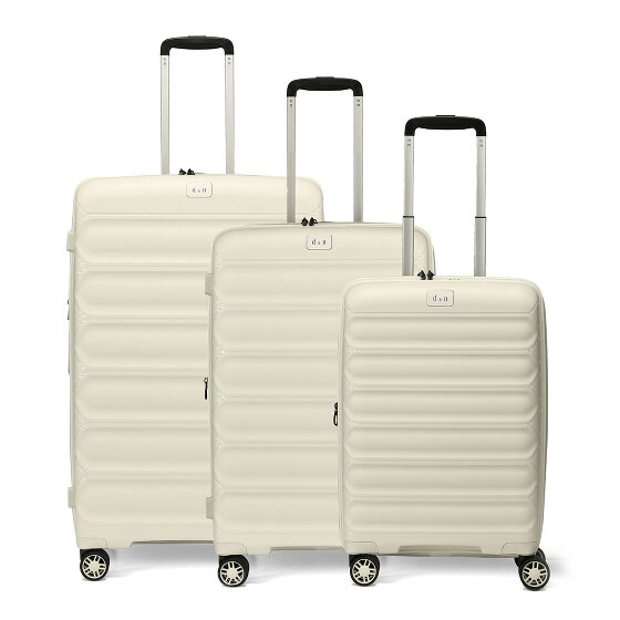 d&n Travel Line 4700 4 Rollen Kofferset 3-teilig mit Dehnfalte