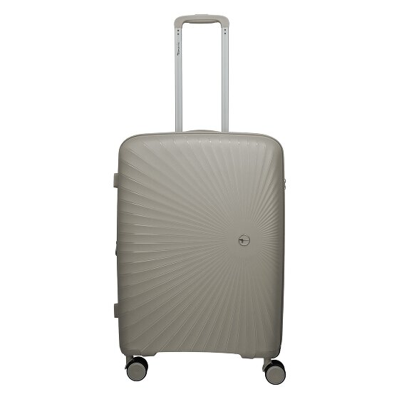 Travelite Tamaris x Travelite Voyaage 4 Rollen Trolley M 66 cm mit Dehnfalte