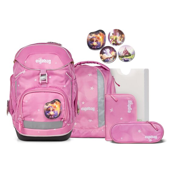 Ergobag Pack Schulranzen-Set 6tlg. inkl. Klettie-Set