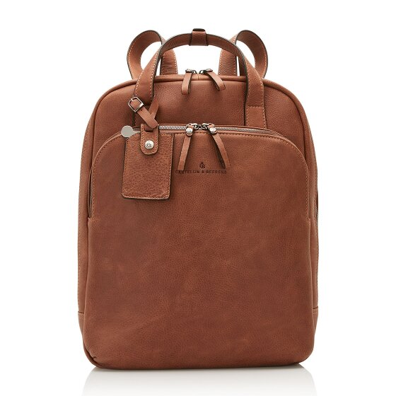 Castelijn & Beerens Carisma Rucksack RFID Leder 40 cm Laptopfach