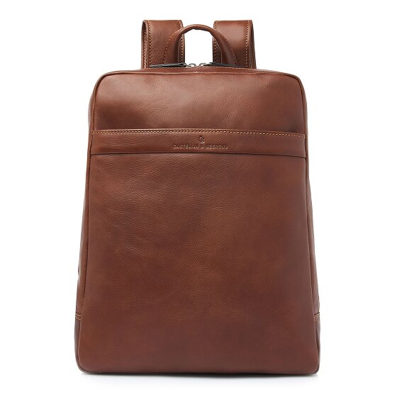 Castelijn & Beerens Daypack RFID Schutz Leder 41 cm Laptopfach