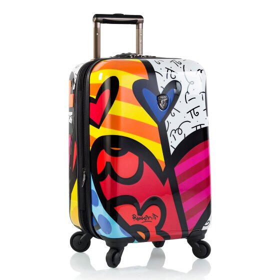 Heys Britto 4 Rollen Kabinentrolley S 53 cm mit Dehnfalte