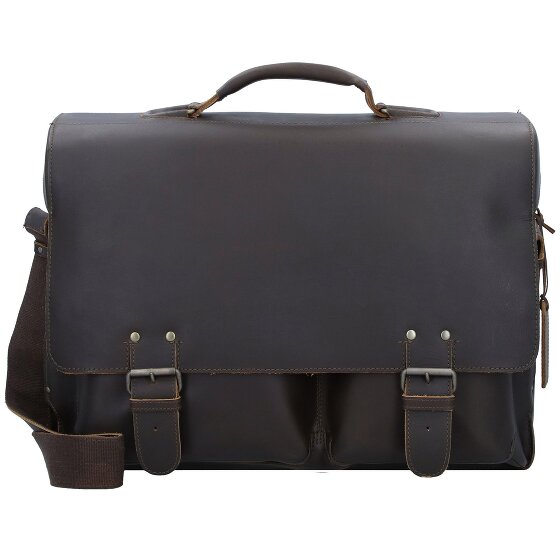 aunts & uncles Hunter Jack Messenger Leder 45 cm Laptopfach
