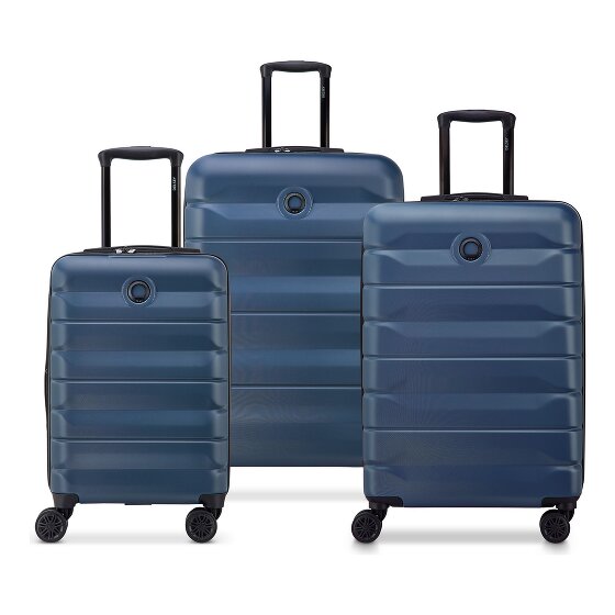 Delsey Paris Air Armour 4 Rollen Kofferset 3-teilig mit Dehnfalte