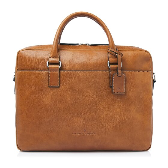 Castelijn & Beerens Peter Aktentasche RFID Schutz Leder 40 cm Laptopfach