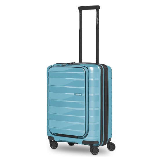 Bergpfeil Travel 4 Rollen Kabinentrolley 55 cm Laptopfach mit Dehnfalte
