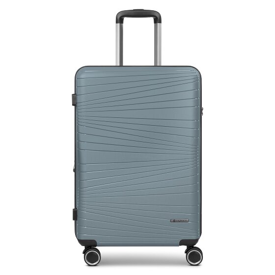 Franky Dallas 3.0 4 Rollen Trolley M 65 cm mit Dehnfalte