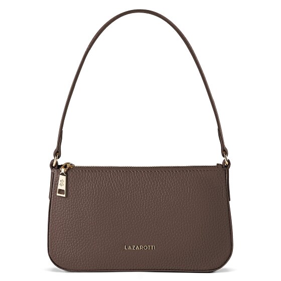 Lazarotti Bologna Leather Pochette Schultertasche Leder 22 cm