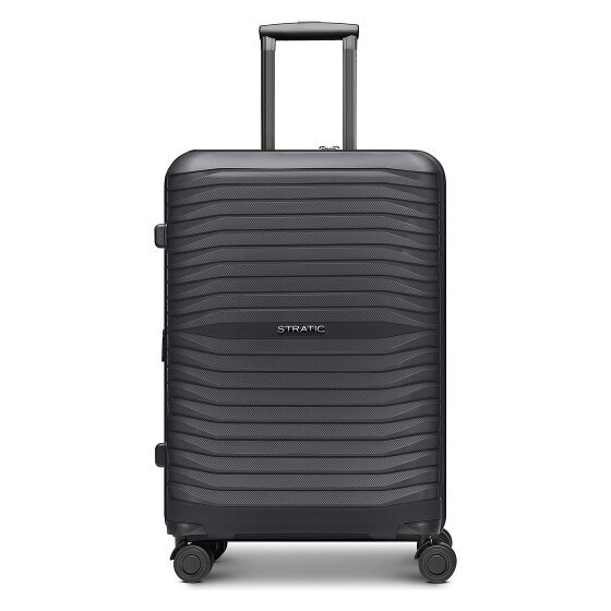 Stratic Shine 4 Rollen Trolley 66 cm mit Dehnfalte