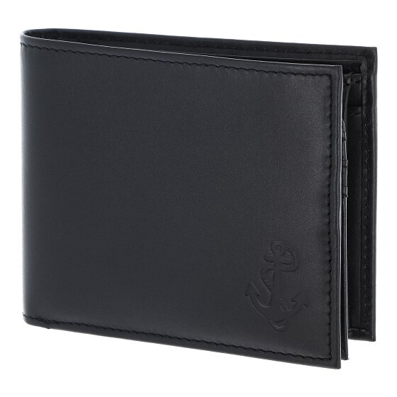oxmox Leather Geldbörse RFID Schutz Leder 12 cm