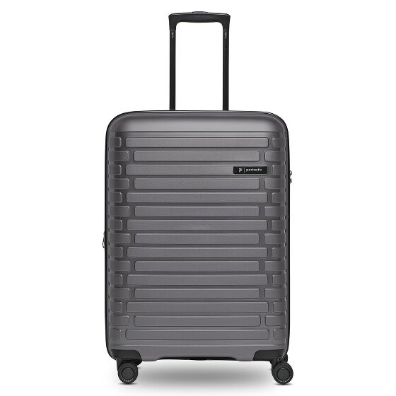 Pactastic Collection 04 THE MEDIUM + 4 Rollen Trolley M 66 cm mit Dehnfalte