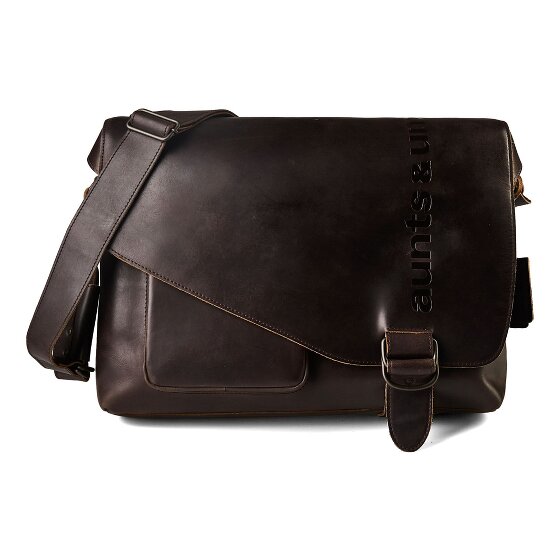 aunts & uncles Heritage Messenger Leder 41.5 cm Laptopfach