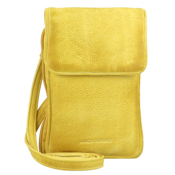 Jack Kinsky Nassau Handytasche RFID Leder 9,5 cm