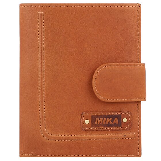 Mika Geldbörse Leder 10 cm