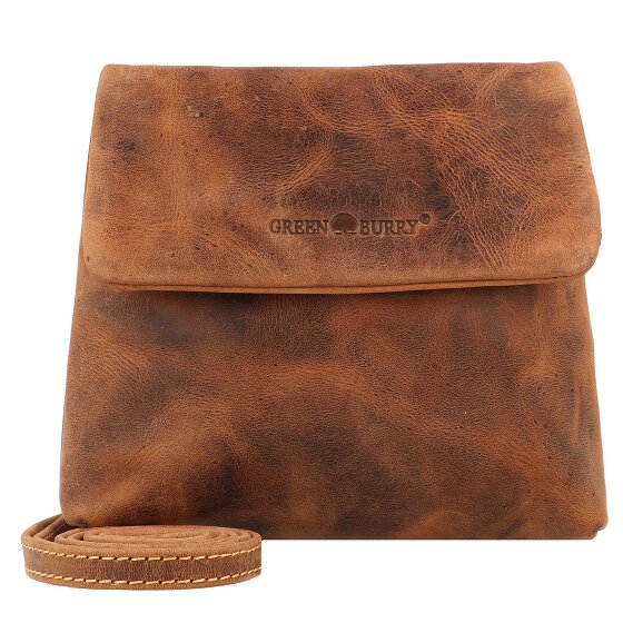 Greenburry Vintage Umhängetasche Leder 25 cm