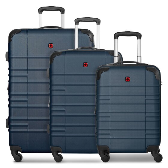 Wenger Amplar Evo 4 Rollen Kofferset 3-teilig mit Dehnfalte