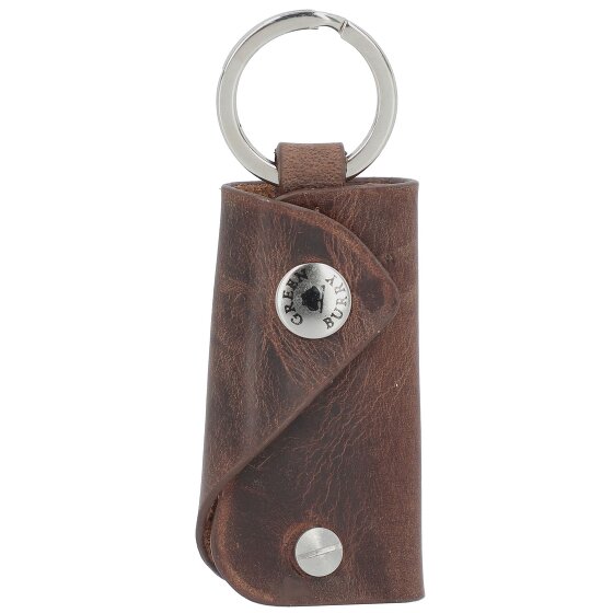 Greenburry Vintage Schlüsselanhänger Leder 7 cm