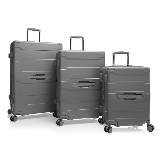 Heys ReNew 4 Rollen Kofferset 3-teilig mit Dehnfalte