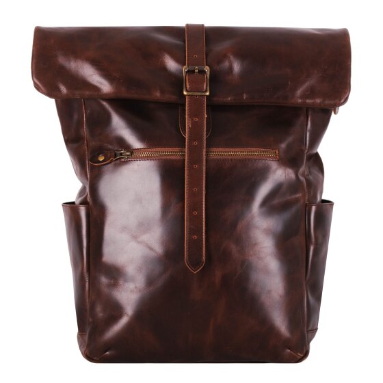 Buckle & Seam Nomad Business-Rucksack Leder 61 cm Laptopfach