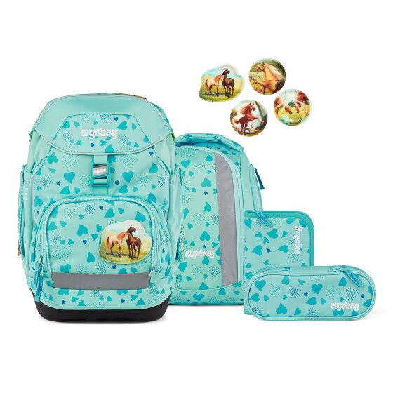 Ergobag Pack Schulranzen-Set 6tlg. inkl. Klettie-Set