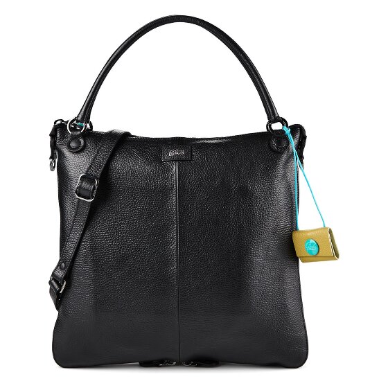 Gabs G14 Schultertasche Leder 35 cm mit Dehnfalte