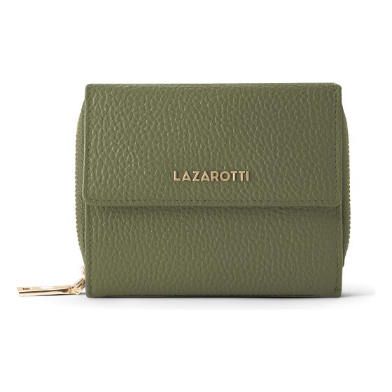 Lazarotti Bologna Leather Zip-Around Geldbörse Leder 12 cm