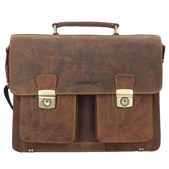 Greenburry Vintage Aktentasche Leder 40 cm