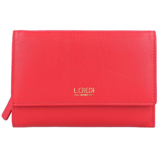 L.Credi Evelyn Geldbörse RFID Schutz Leder 14.5 cm