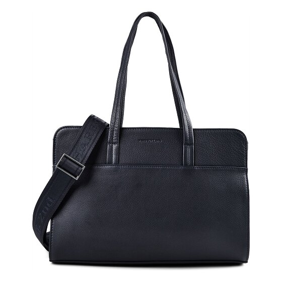 Harbour 2nd Just Pure Schultertasche Leder 36 cm Laptopfach