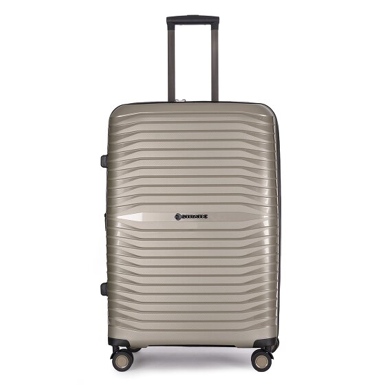Stratic Bright+ 4 Rollen Trolley L 76 cm mit Dehnfalte