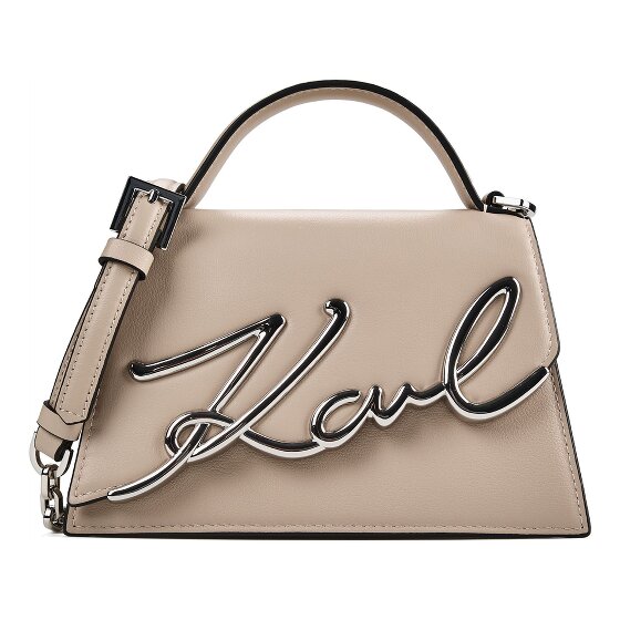 Karl Lagerfeld Signature 2.0 Handtasche Leder 21.5 cm