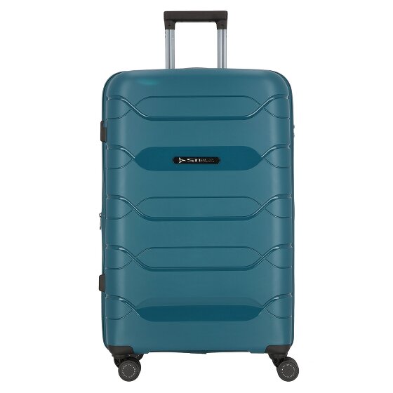 Polestream Strz by Asteroid 4 Rollen Trolley L 74 cm mit Dehnfalte