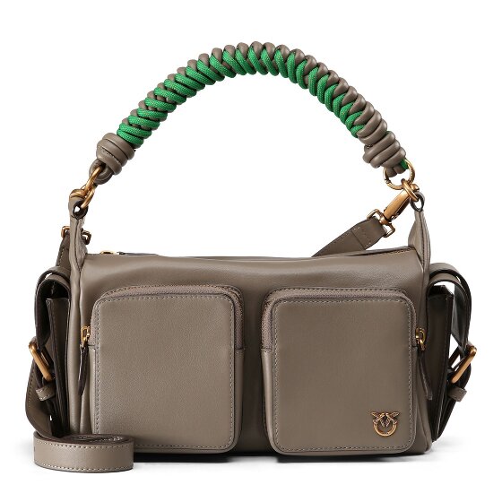 PINKO Cargo Schultertasche Leder 31 cm