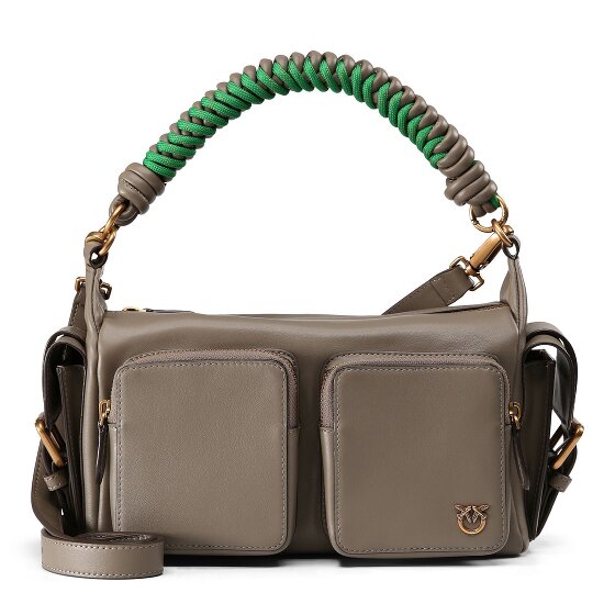 PINKO Cargo Schultertasche Leder 31 cm
