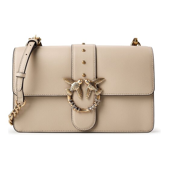 PINKO Love One Umhängetasche Leder 27 cm