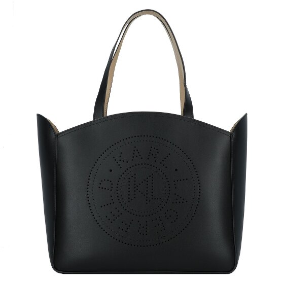 Karl Lagerfeld Circle Shopper Tasche Leder 37 cm