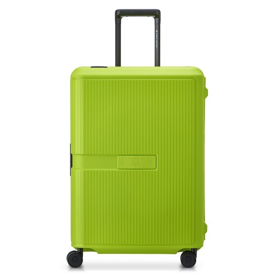 Delsey Paris x United Colors of Benetton Color Block Hardside 4-Rollen Trolley 67 cm