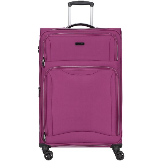 d&n Travel Line 9204 4 Rollen Trolley L 76 cm mit Dehnfalte