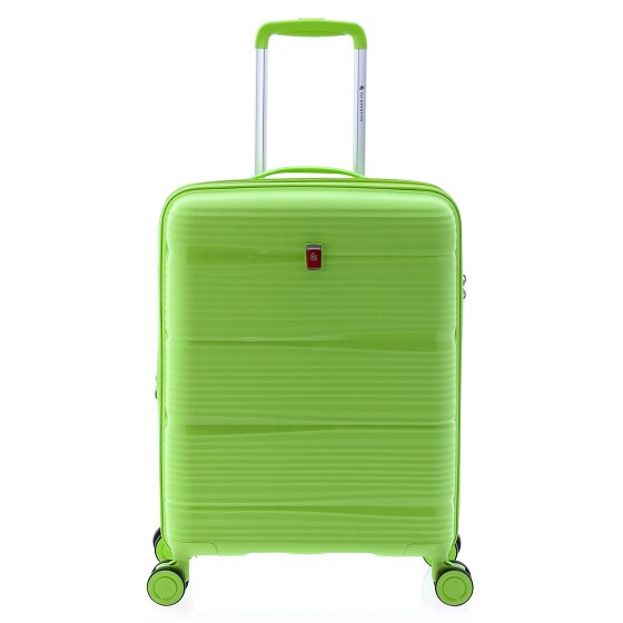 Gladiator 0800 4 Rollen Kabinentrolley 55 cm mit Dehnfalte